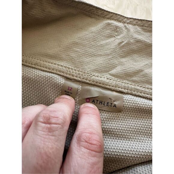 Athleta Skort Tan Women’s Sz 12 - Picture 7 of 7